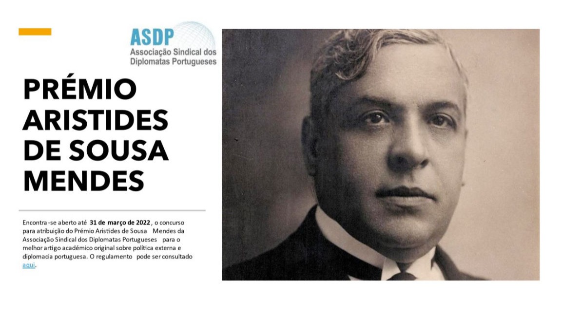 Aviso Premio Aristides Sousa Mendes
